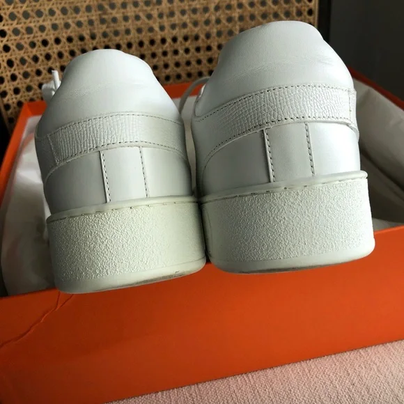Hermes Free Sneakers White 37 - Picture 3 of 7